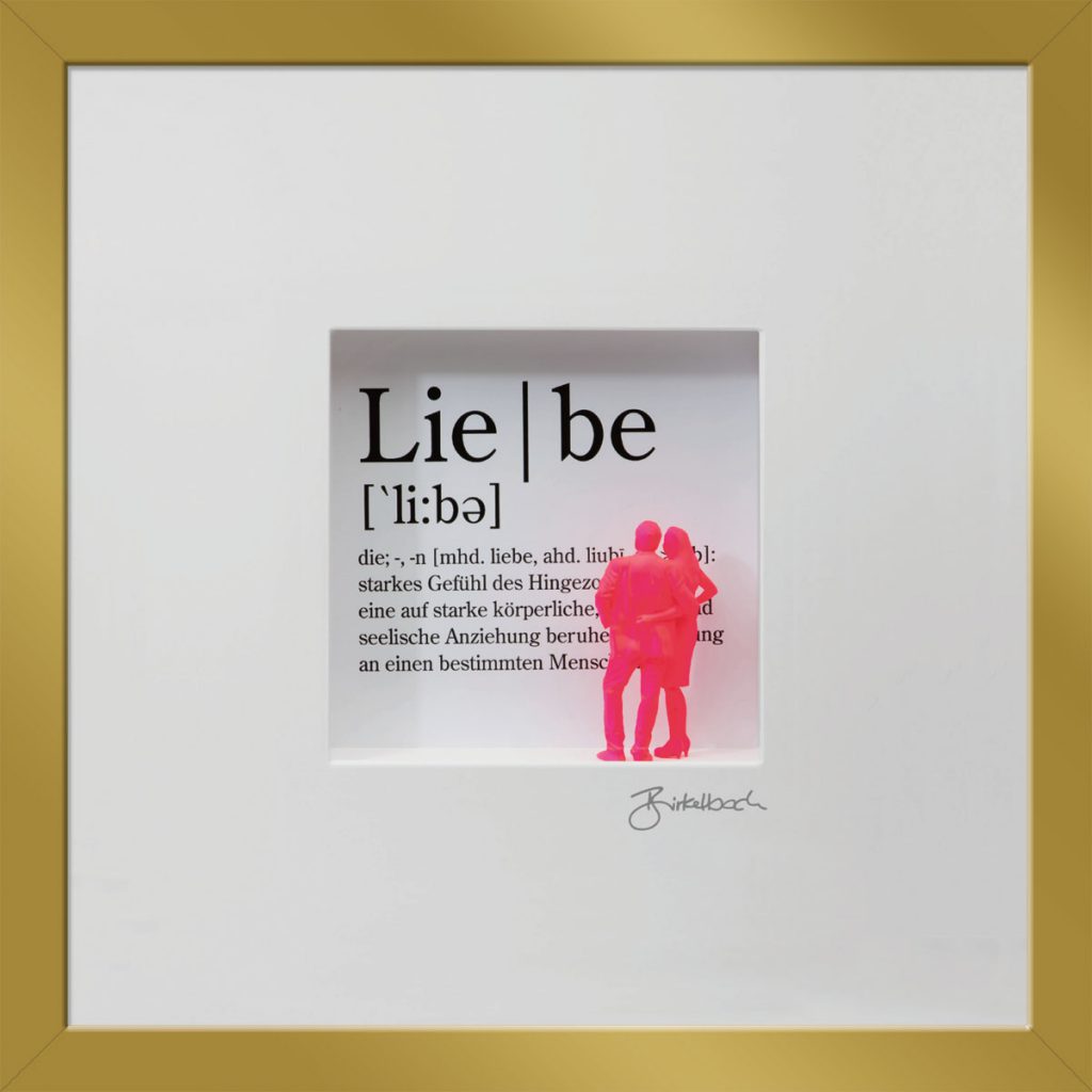 Definition der Liebe (3D-Bild)