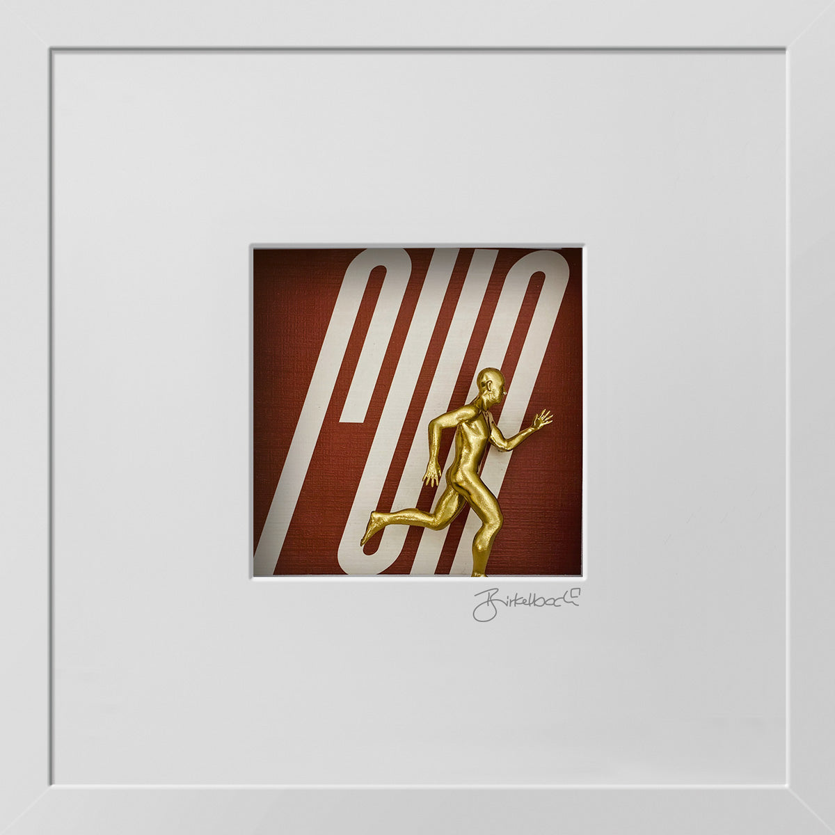 GOLDEN RUNNER (3D-Bild)
