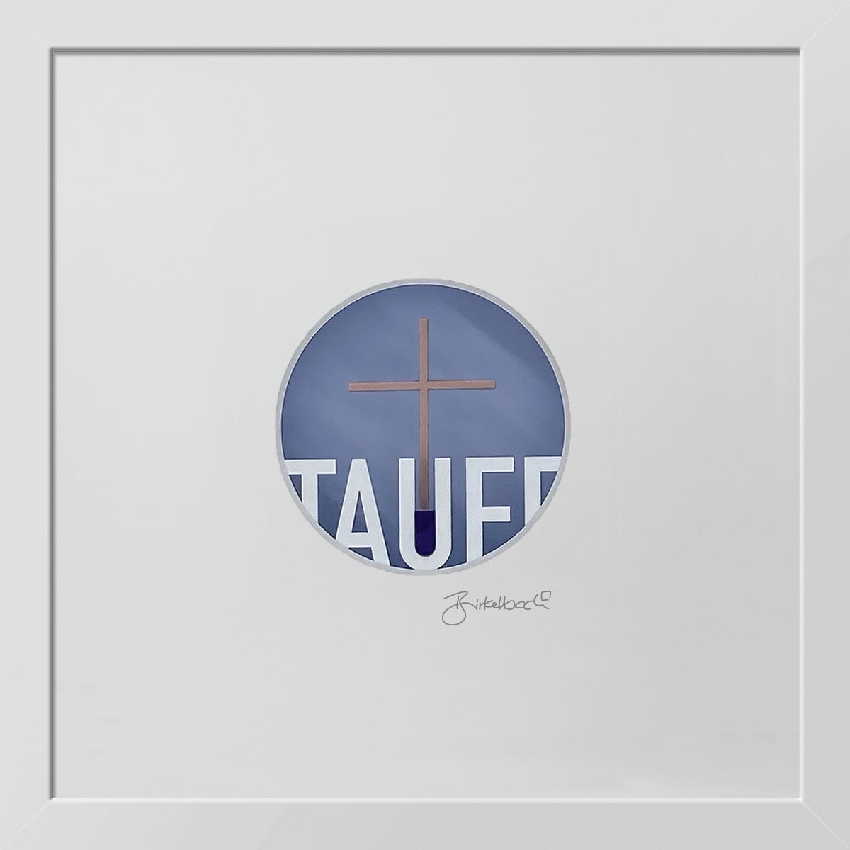 Taufe – 3D-Objektbild – Unvergessliches Geschenk zur Taufe