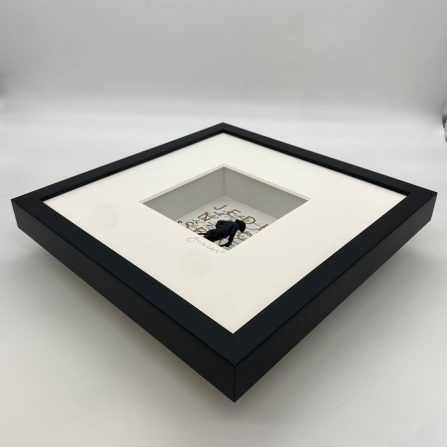 Jeder nach seiner Façon – 3D-Objektbild - Statement für die Wand