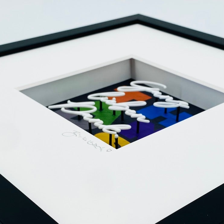Ganz lieben Dank – 3D-Objektbild als Dankeschön