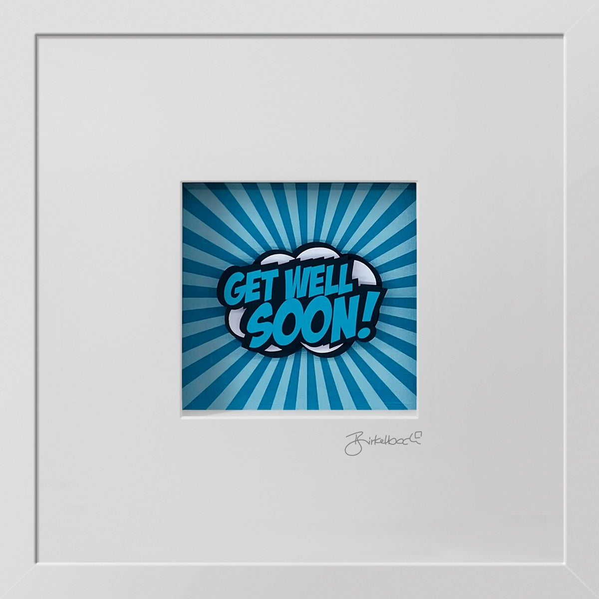 Get Well Soon – 3D-Objektbild als Genesungsgeschenk