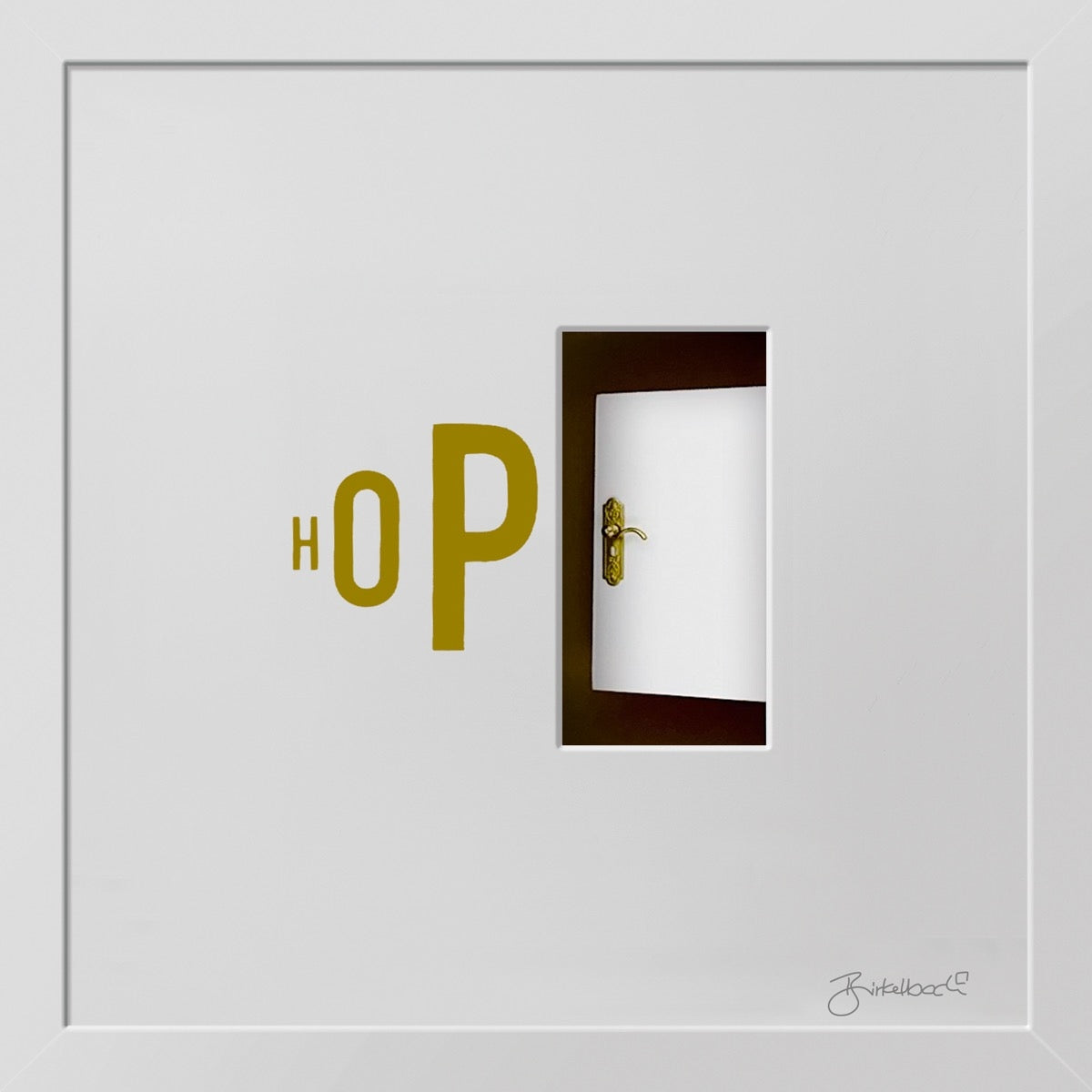 Nie die Hoffnung verlieren – 3D-Objektbild als Motivationsgeschenk