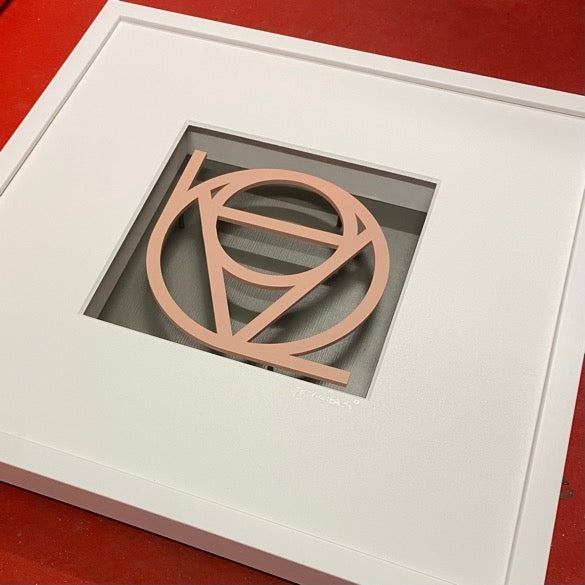 Love – 3D-Objektbild – Hochwertiges Geschenk für Liebende