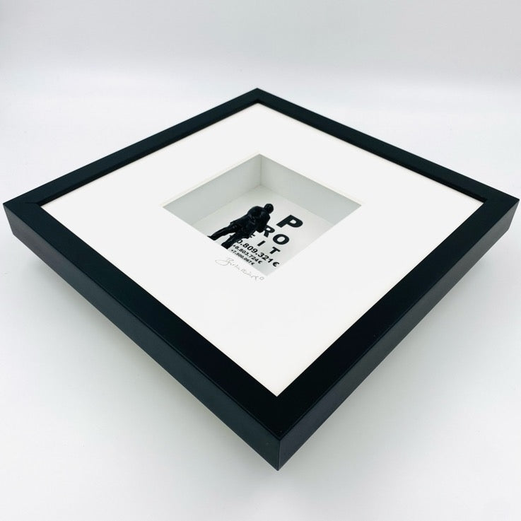 3D-Objektbild 'Controller', Detailansicht Typografie