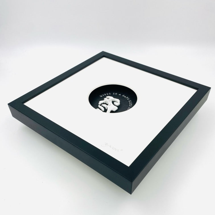 Jimi Hendrix – 3D-Objektbild – Hochwertiges Geschenk für Rockfans