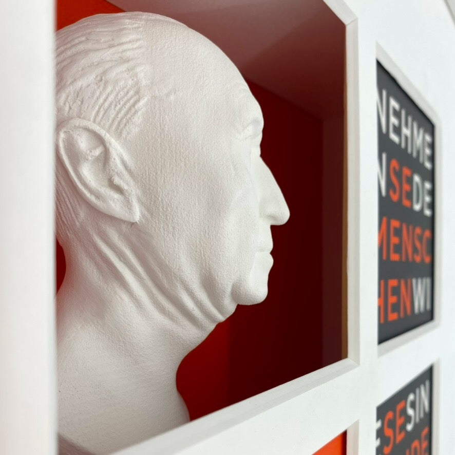 Konrad Adenauer – 3D-Objektbild als Hommage