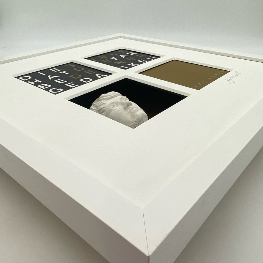 Mark Aurel – 3D-Objektbild als Hommage