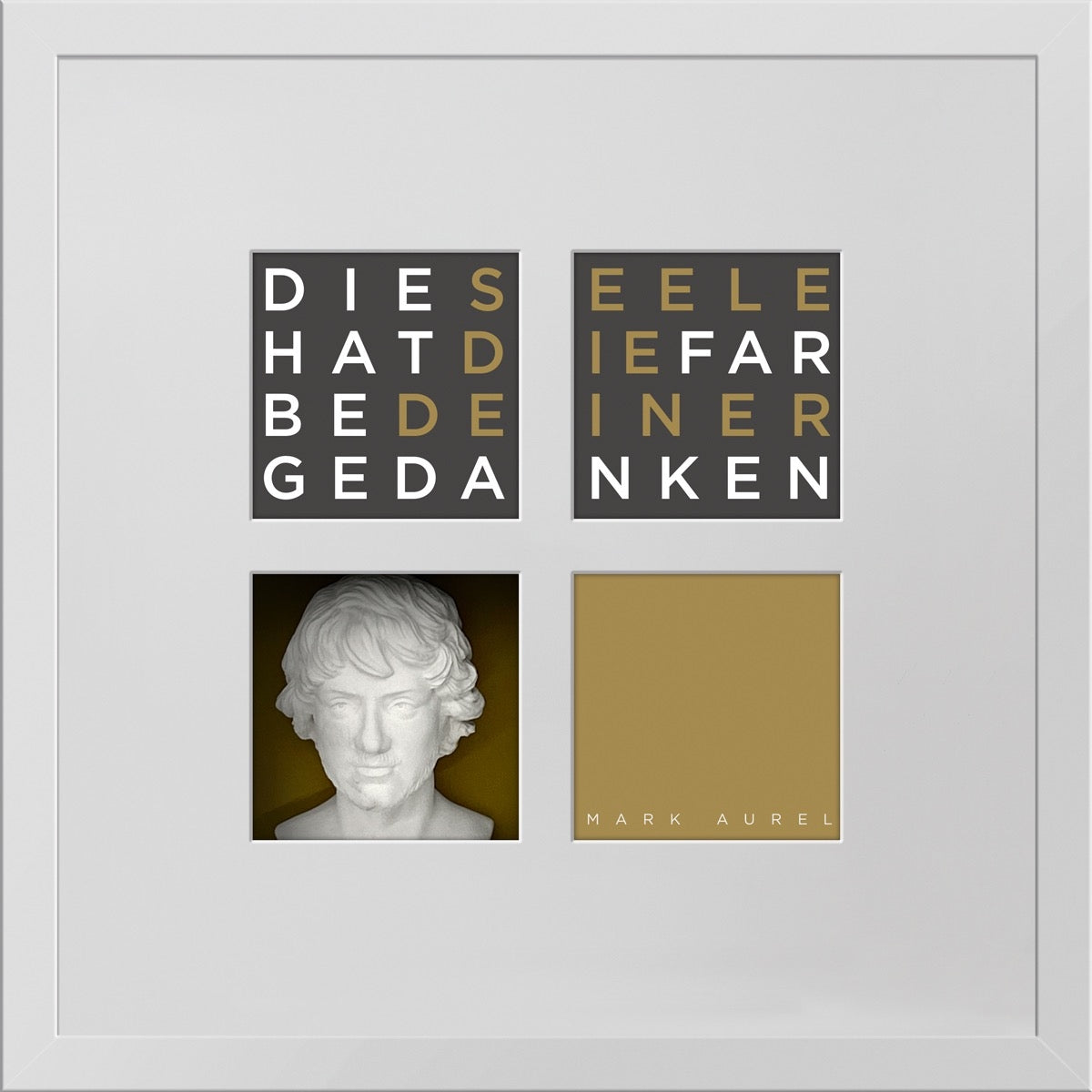 Mark Aurel – 3D-Objektbild als Hommage