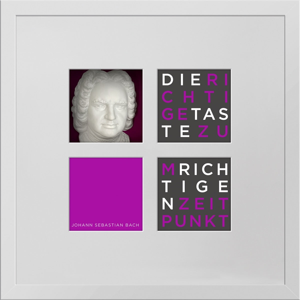 Johann Sebastian Bach – 3D-Objektbild als Hommage