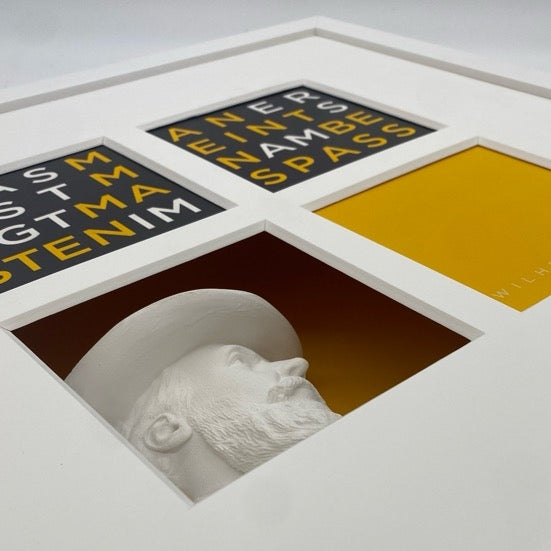 Wilhelm Busch – 3D-Objektbild als Hommage