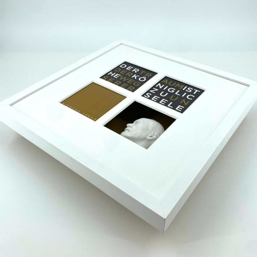 Sigmund Freud – 3D-Objektbild als Hommage