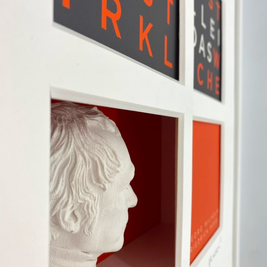 Hegel – 3D-Objektbild als Hommage