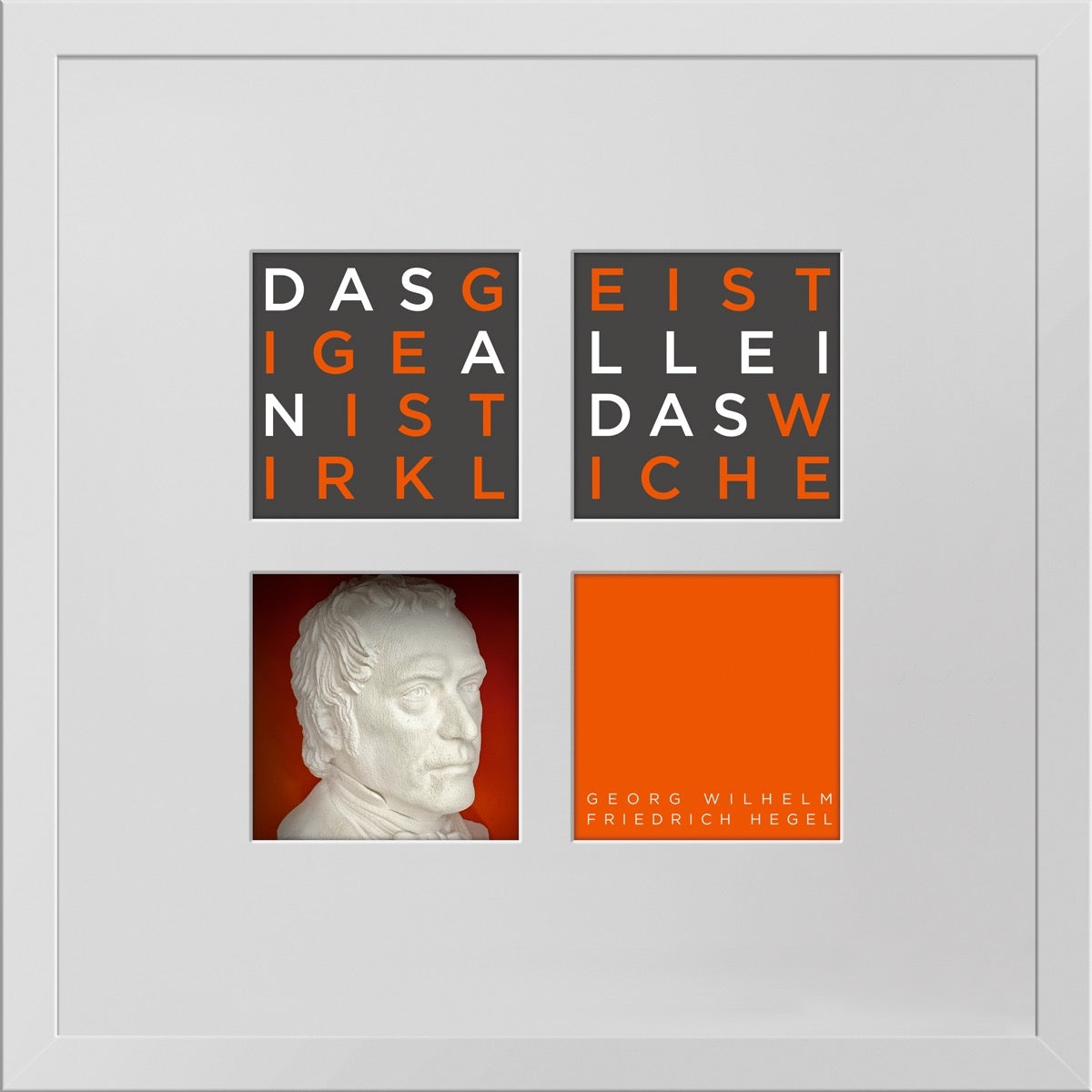 Hegel – 3D-Objektbild als Hommage