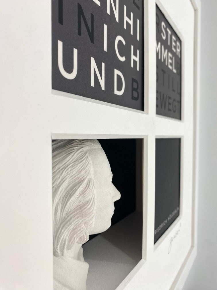 Friedrich Hölderlin – 3D-Objektbild als Hommage