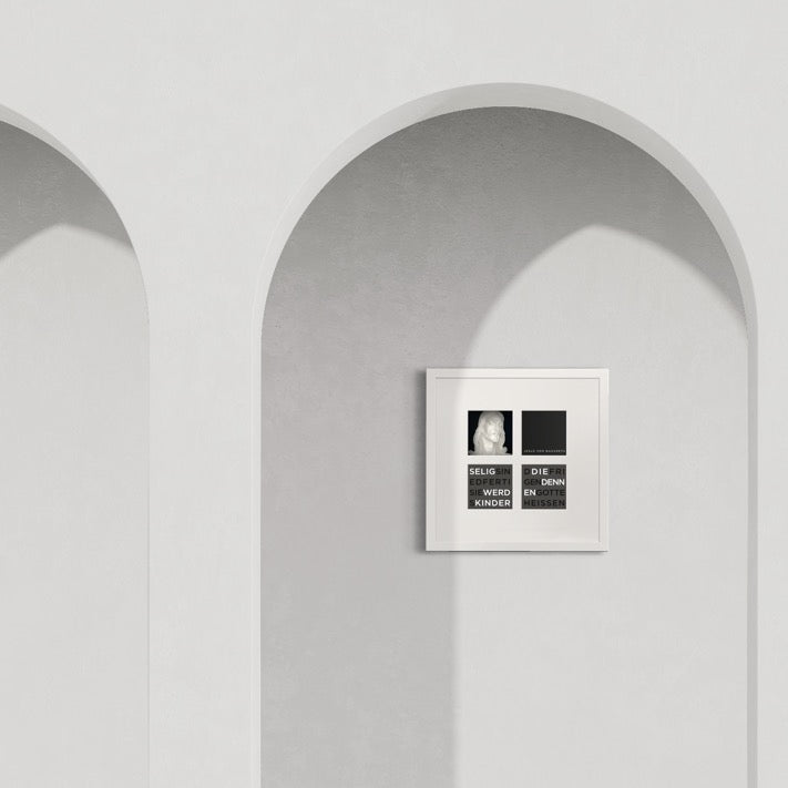 3D-Wandbild 'Jesus von Nazaret' im Wohnraum