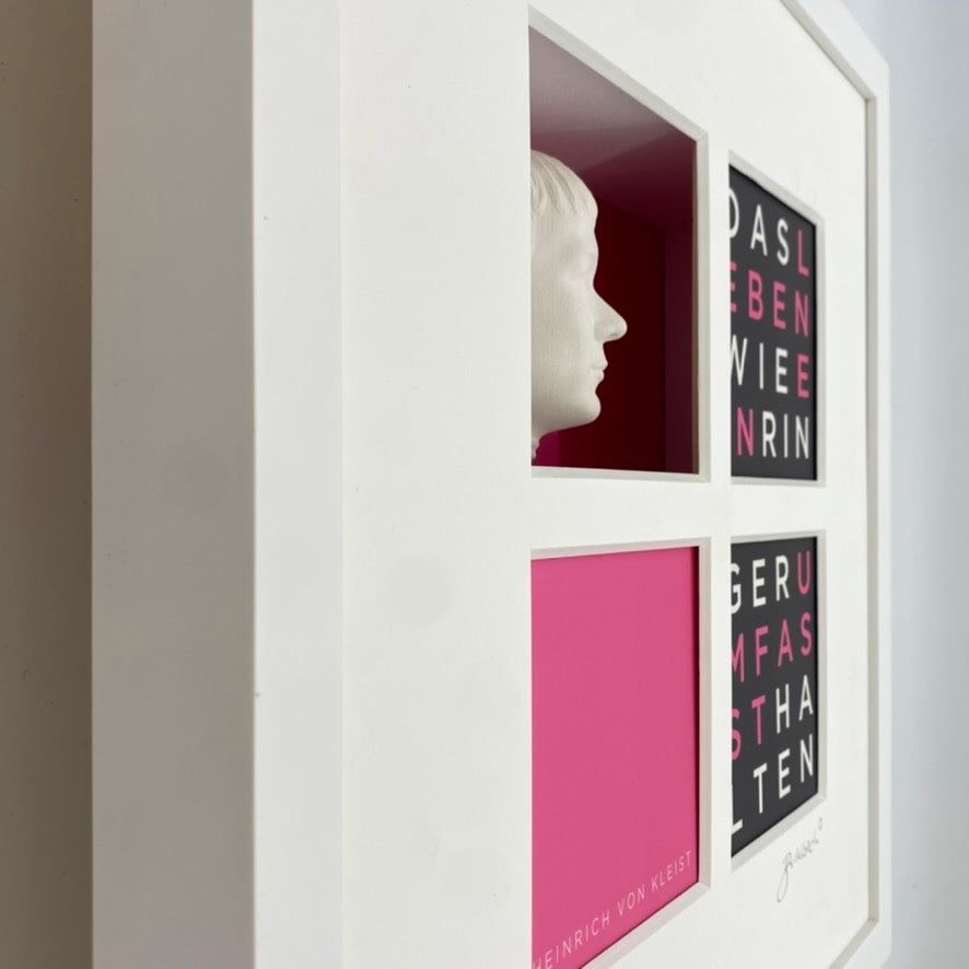 Heinrich von Kleist – 3D-Objektbild als Hommage