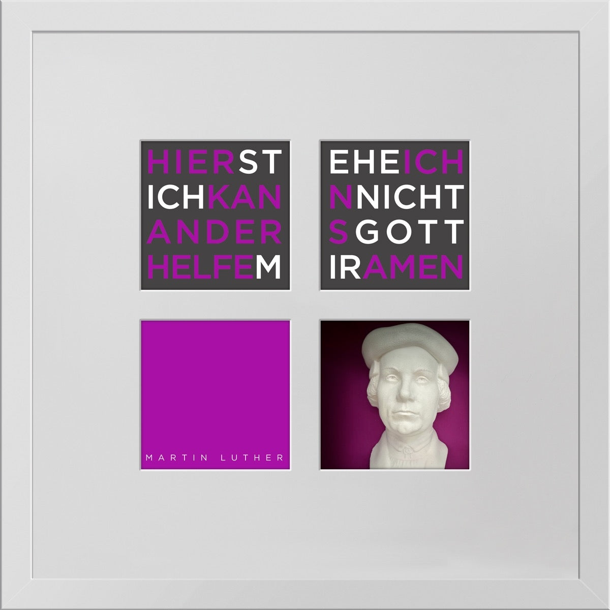 Martin Luther – 3D-Objektbild als Hommage