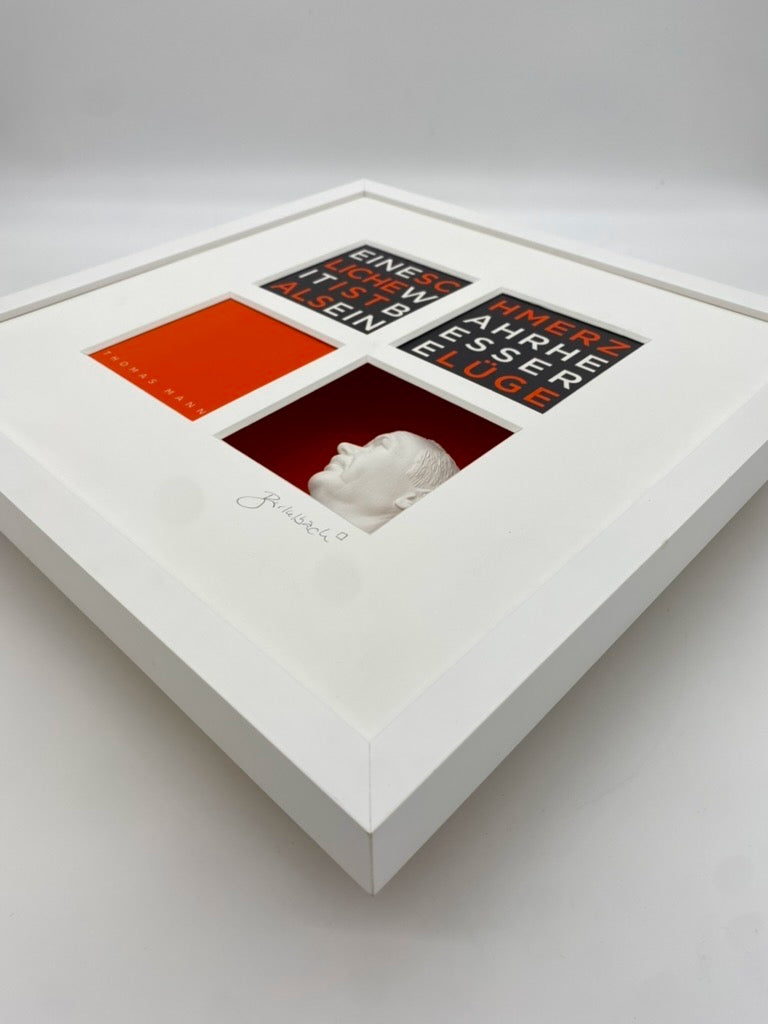 Thomas Mann – 3D-Objektbild als Hommage