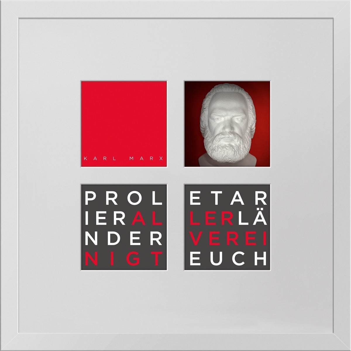 Karl Marx – 3D-Objektbild als Hommage
