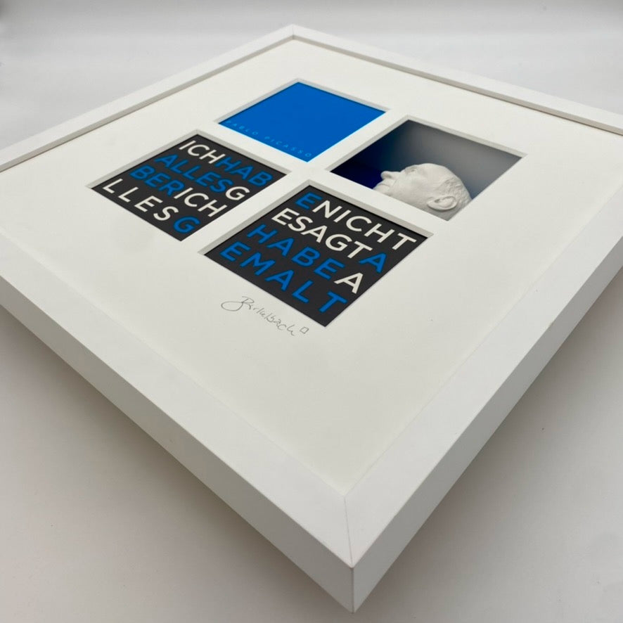 Pablo Picasso – 3D-Objektbild als Hommage