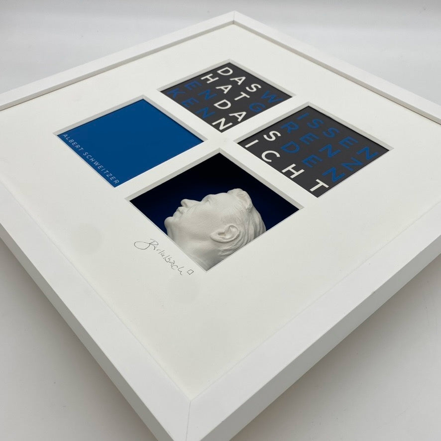 Albert Schweitzer – 3D-Objektbild als Hommage