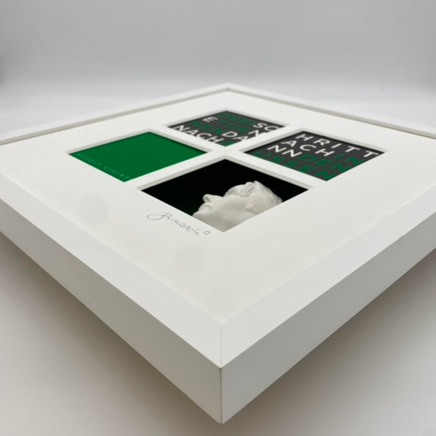 Rudolf Steiner – 3D-Objektbild als Hommage