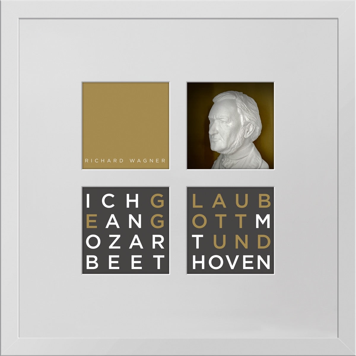 Richard Wagner – 3D-Objektbild als Hommage