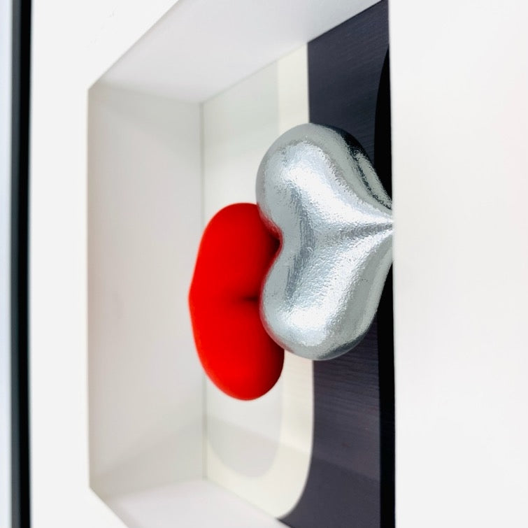 3D-Objektbild 'Ja-Wort', Detailansicht Brautpaar-Figuren