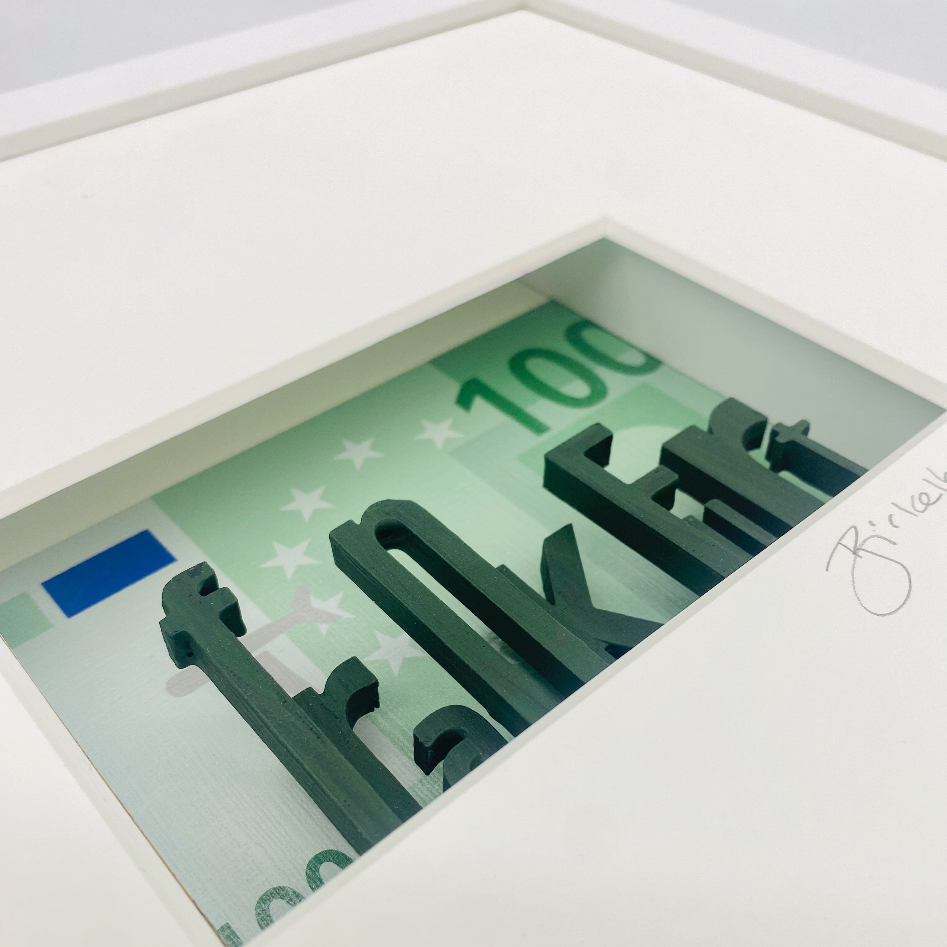 Frankfurt - Buchstaben als 3D-Skulpturen (3D-Bild)