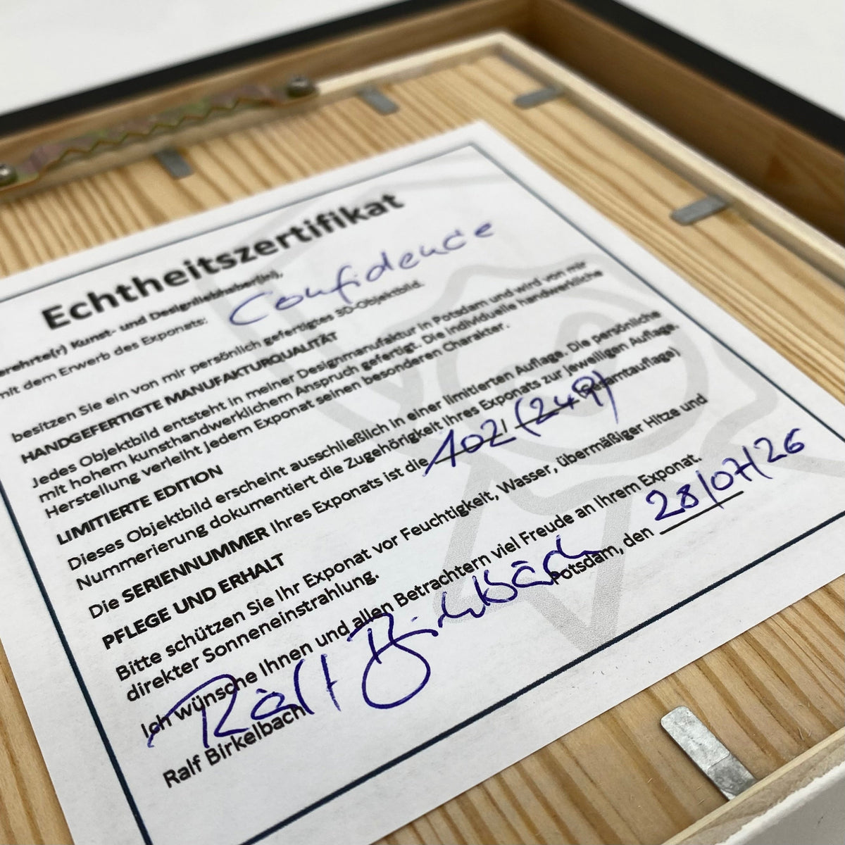 3D-Objektbild 'Deutschland', weitere Detailansicht