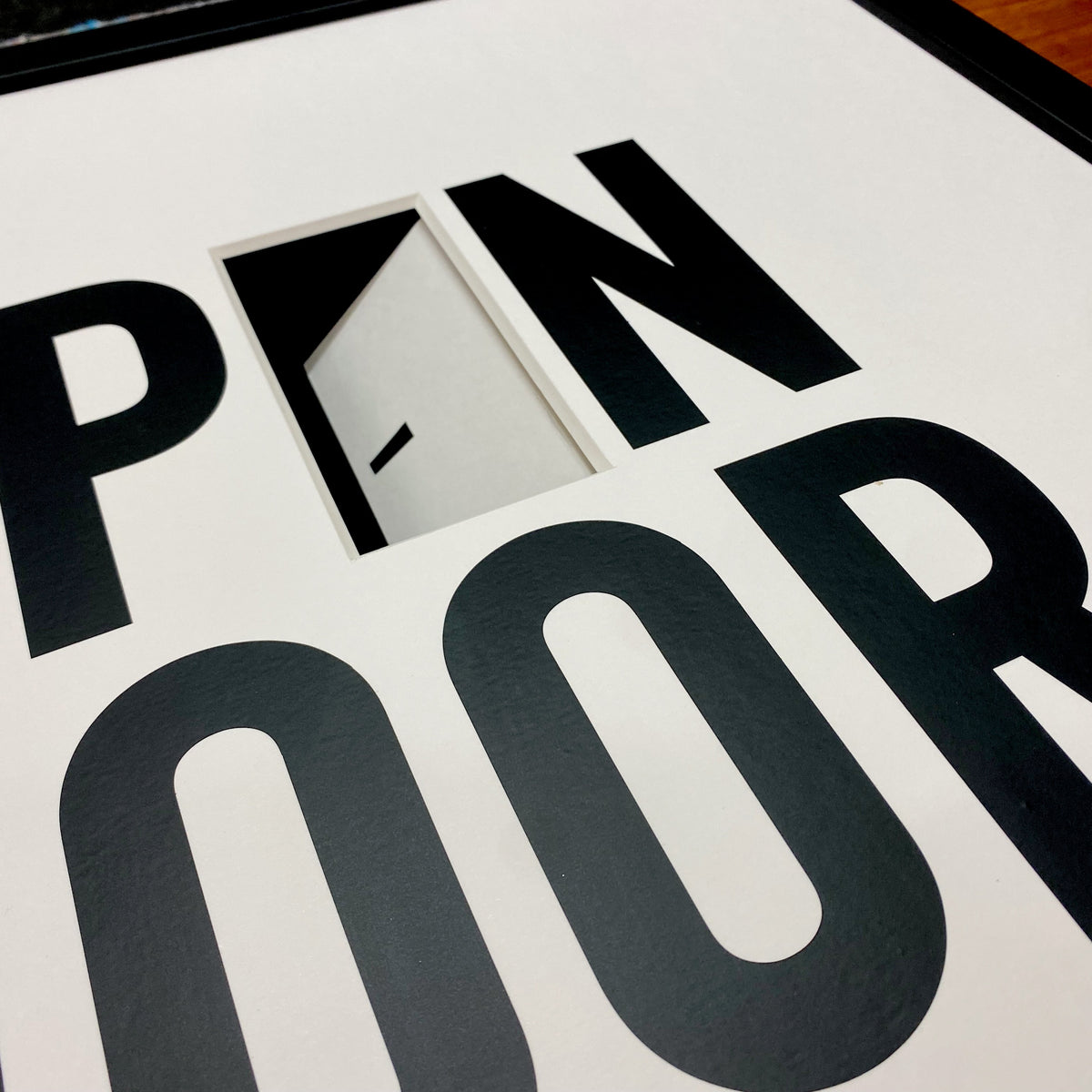 3D-Objektbild 'Open Door', Detailansicht 3