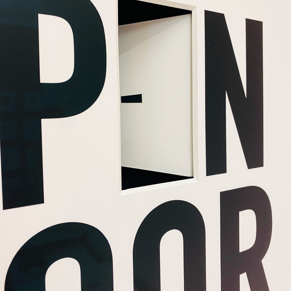 3D-Objektbild 'Open Door', Detailansicht 2