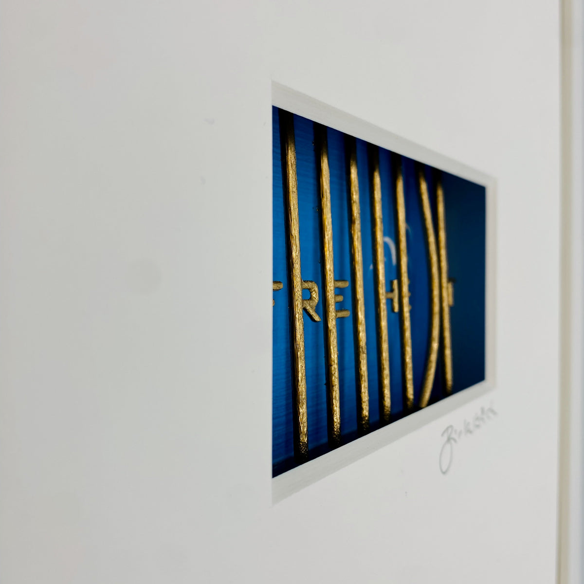 3D-Objektbild 'Raus aus dem Goldenen Käfig', Detailansicht 2