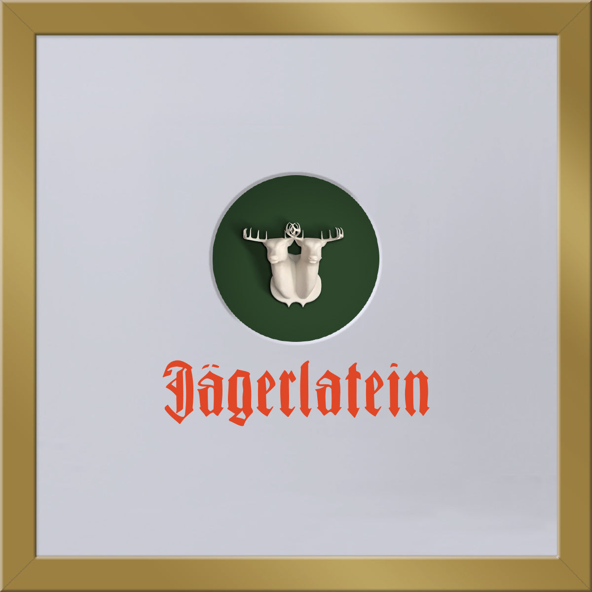 Jägerlatein – 3D-Objektbild für Jäger mit Humor