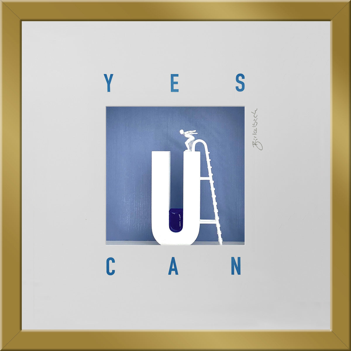 Yes You Can - Das Motivationsbild in 3D