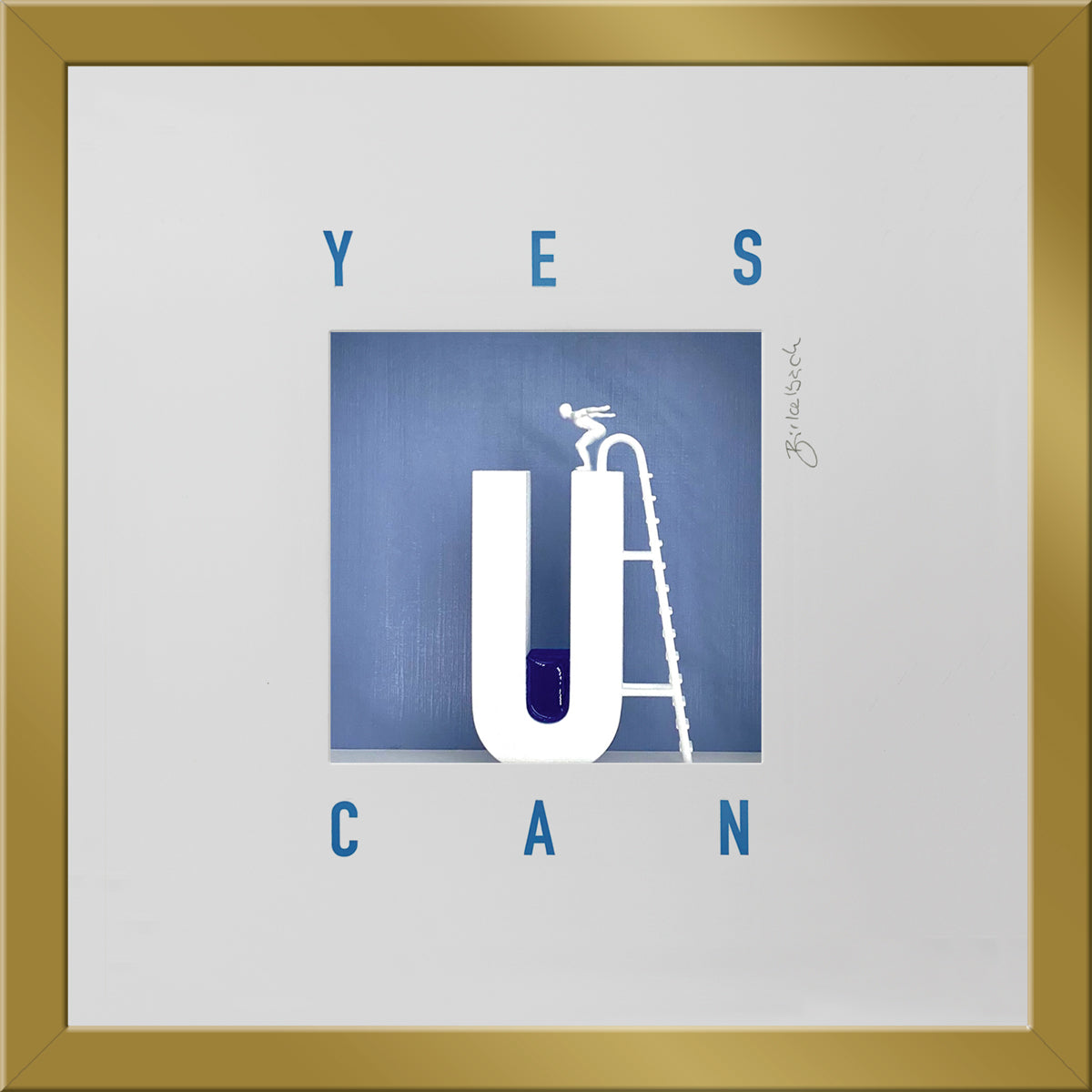Yes You Can - Das Motivationsbild in 3D