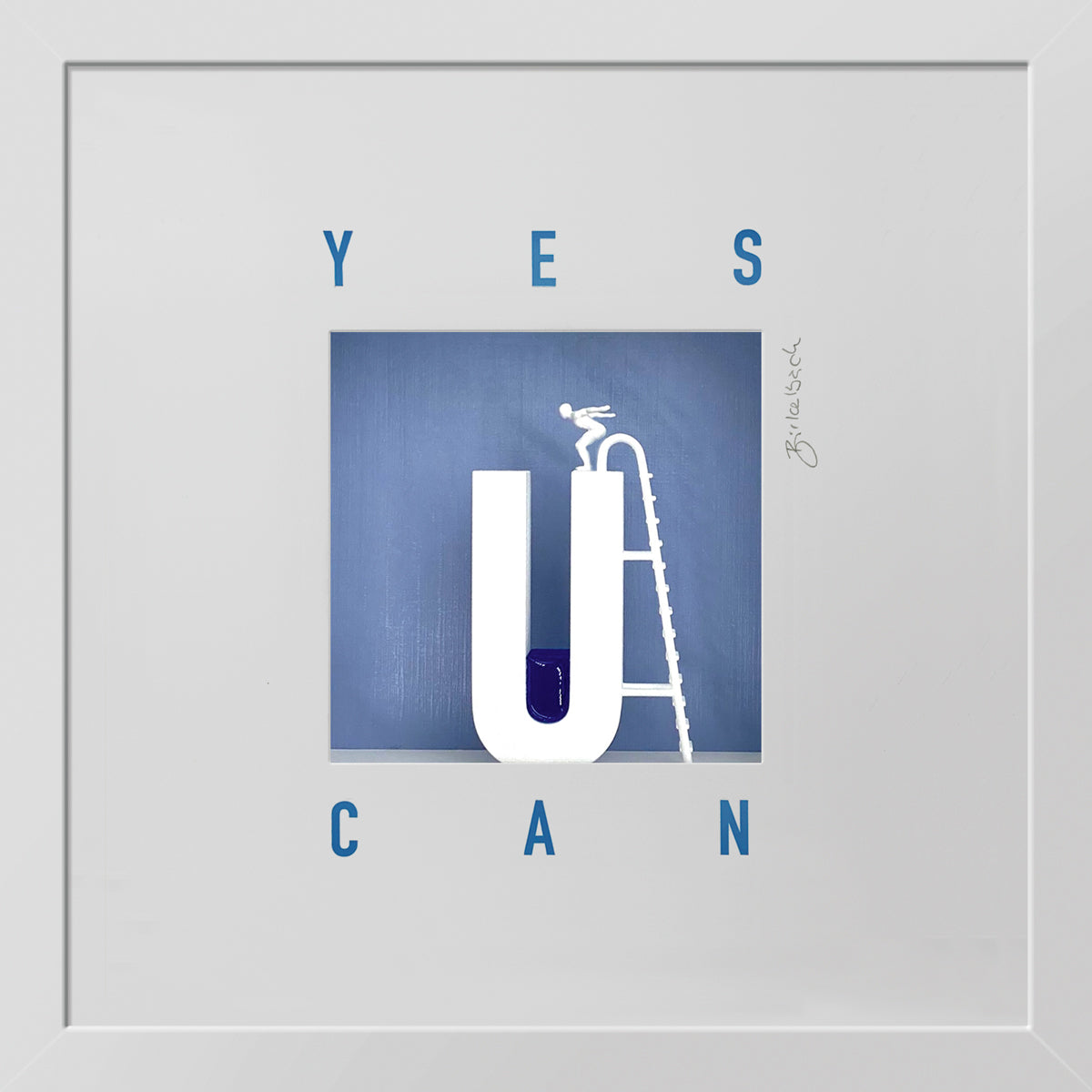 Yes You Can – 3D-Objektbild – Motivationsgeschenk