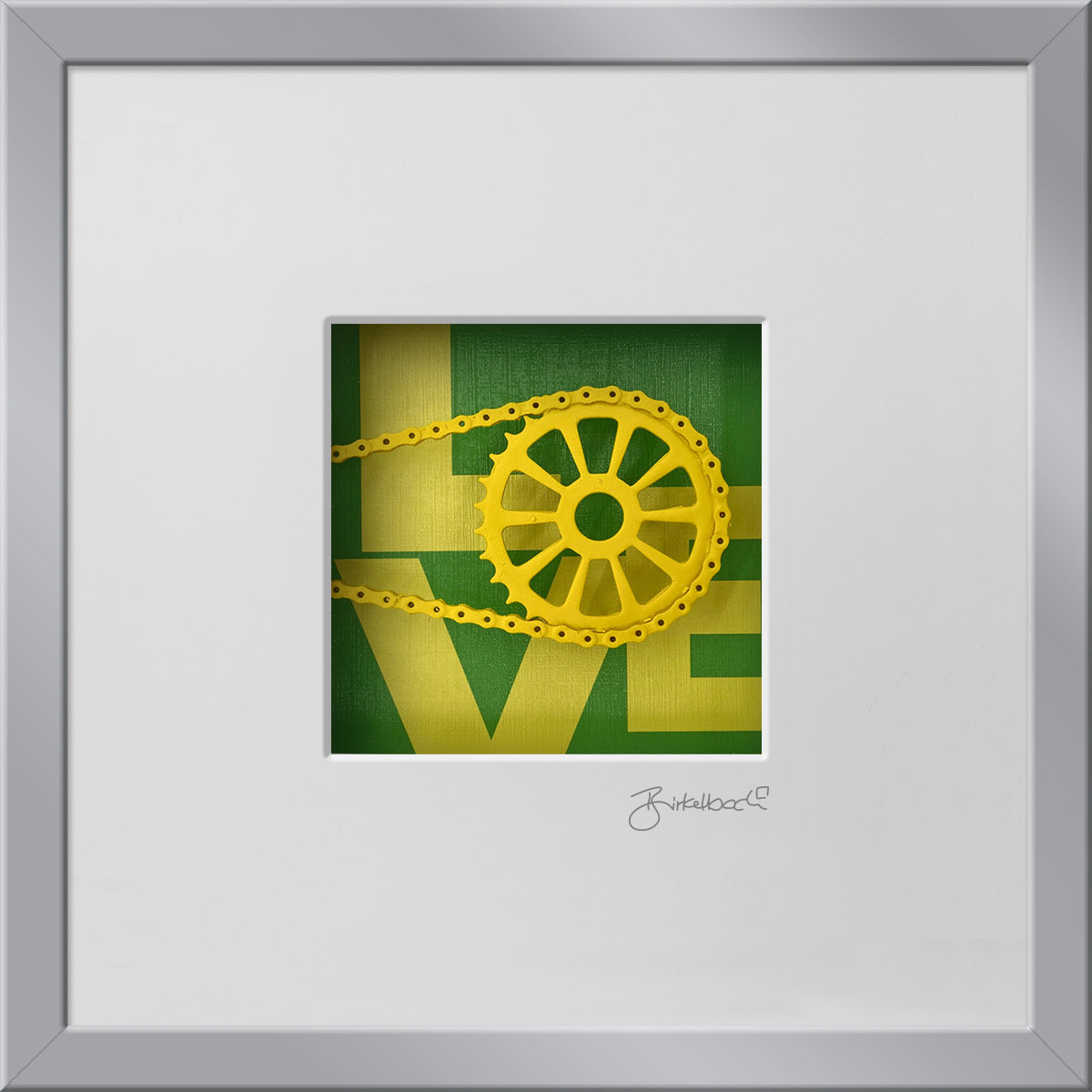 LOVE MY Bicycle - Kunst für den Radfahrer  in 3D