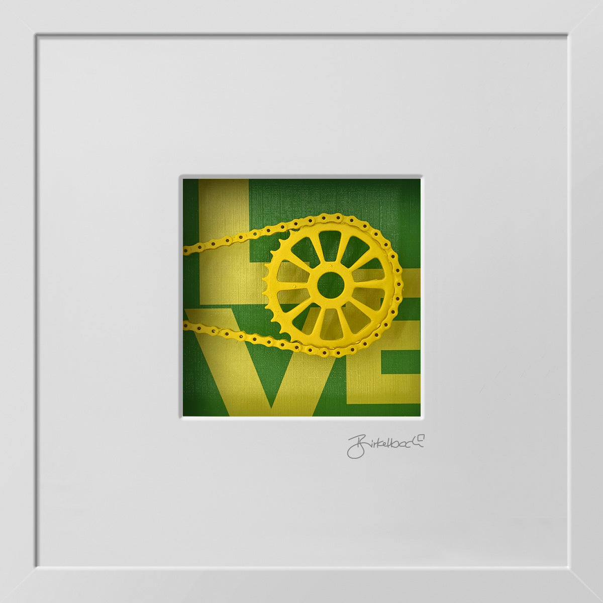 LOVE MY Bicycle - Kunst für den Radfahrer  in 3D